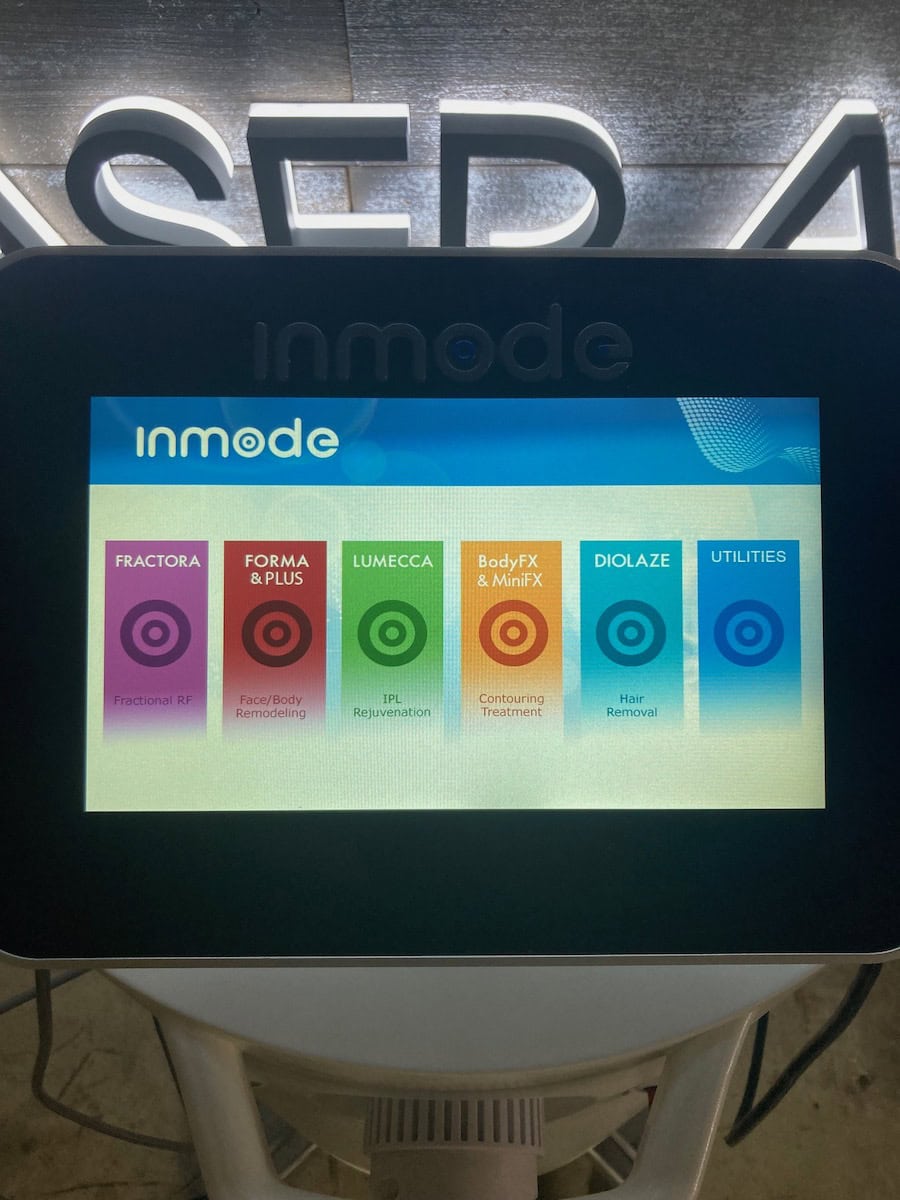 2016 Inmode RF Screen Option