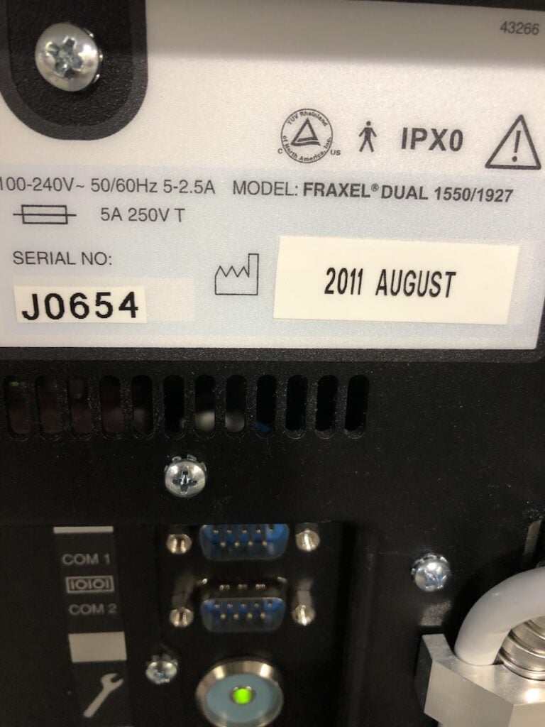 2011 Solta Fraxel Dual Certified refurbished Laser machine | The Laser Agent