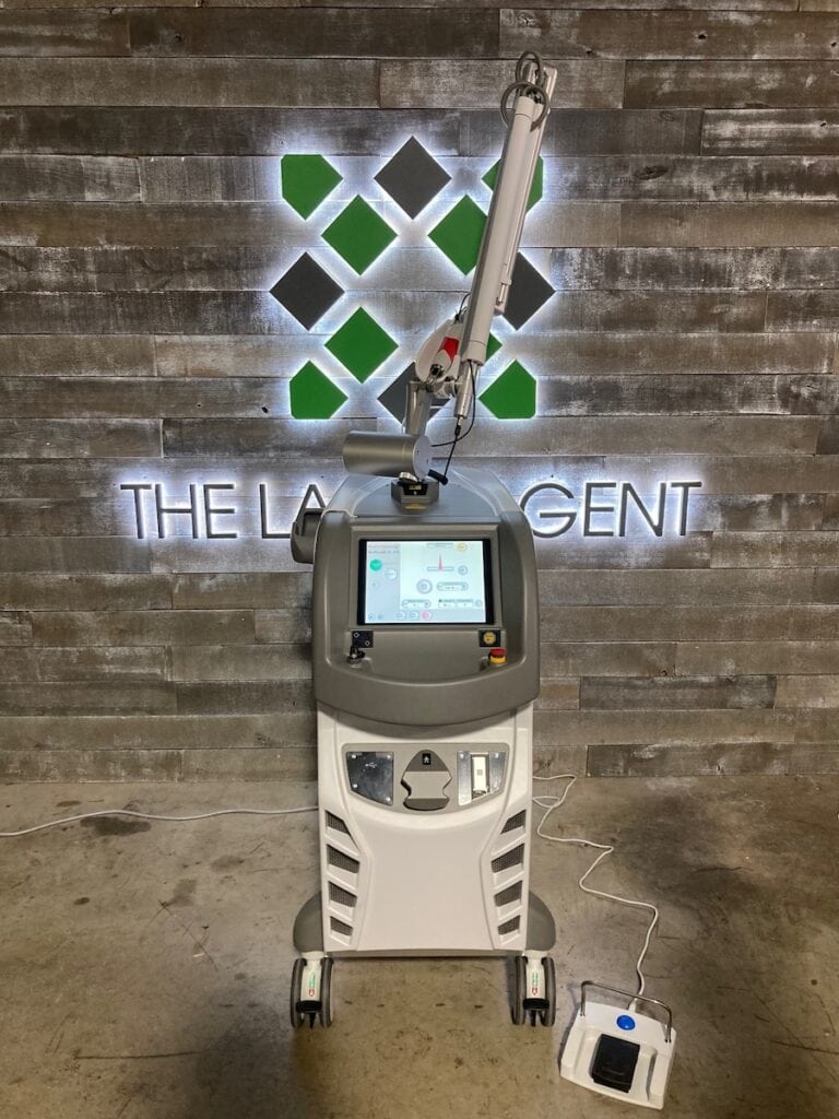 Certified Refurbished 2022 Quanta Evo Q Plus C Laser Machine for sale, Front View | The Laser Agent