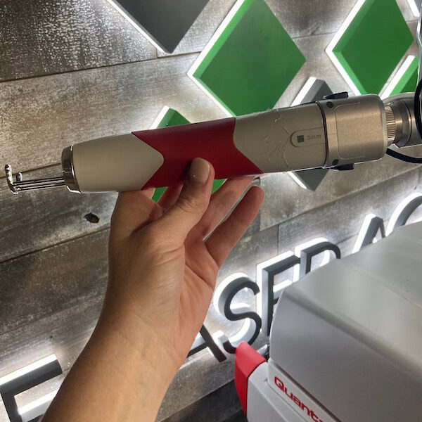 Quanta Discovery Pico Handpiece Attachment Close Up