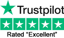 Rated "Excellent" on Trust Pilot