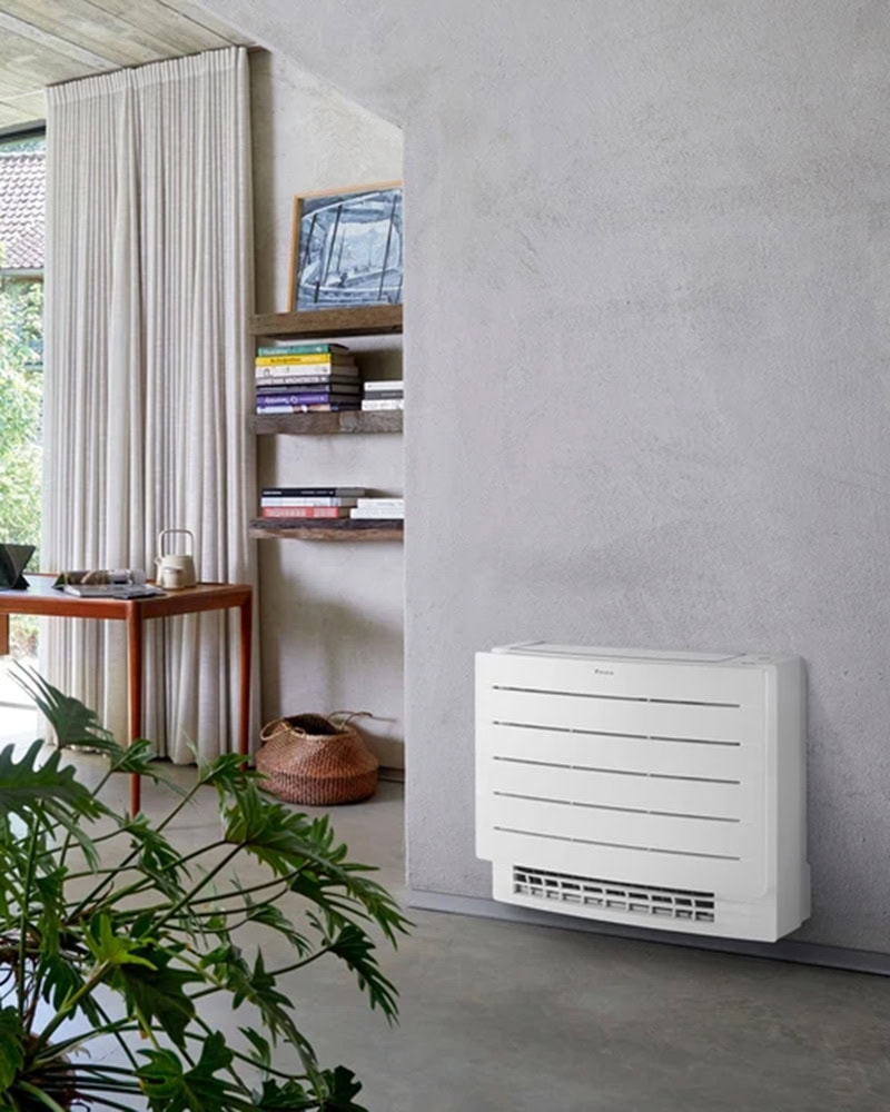 daikin perfera floor standing air con