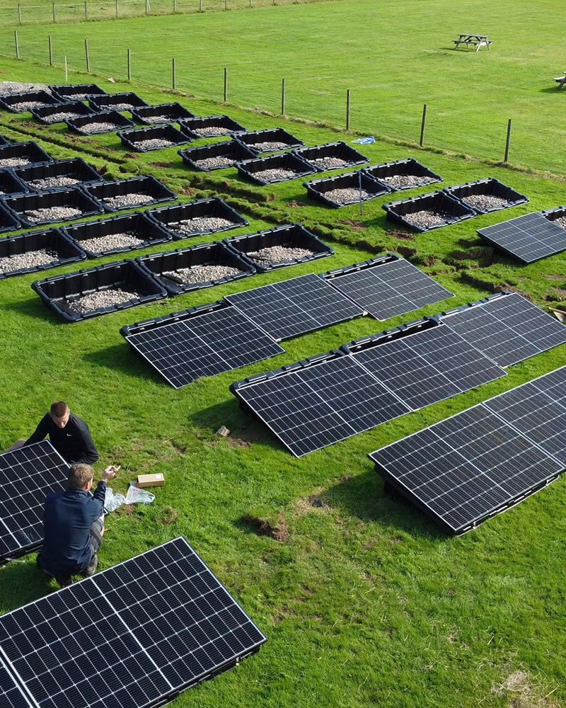 floor mounted solar pv dundee