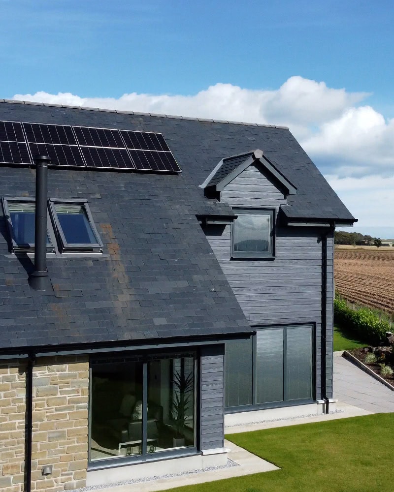 housing solar panels dundee