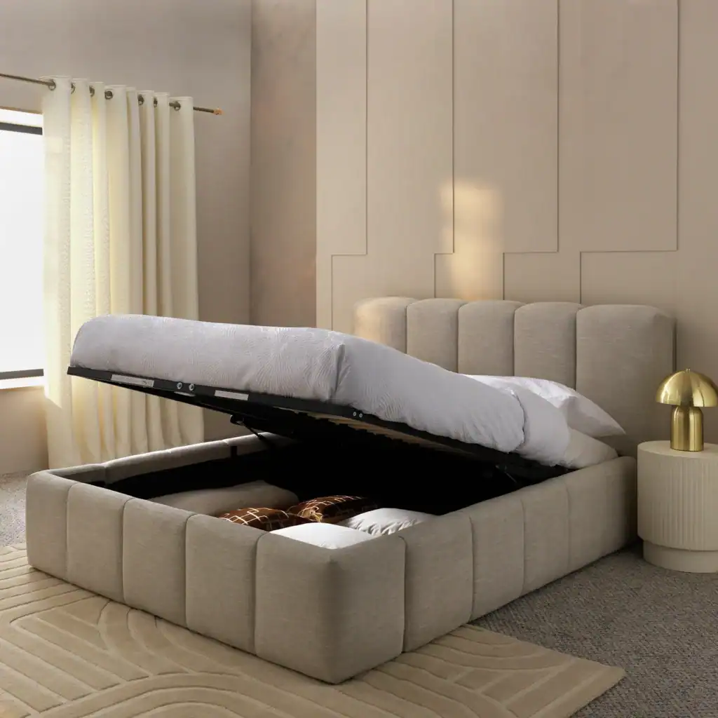 ottoman bed frame. Small Bedroom Organisation Ideas