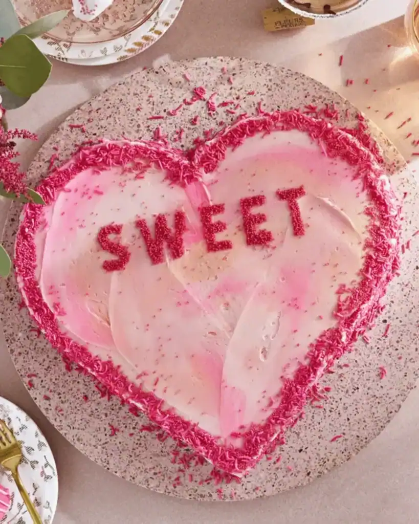 valentine heart-shaped cake recipe. Valentine's Day Dessert Recipes