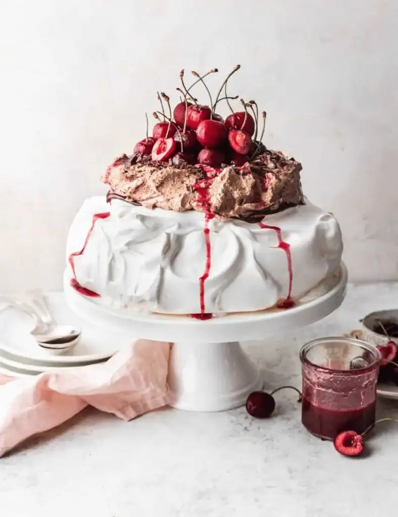 Black forest pavlova recipe