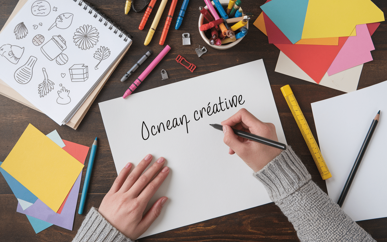 Lettre amusante pour ma petite fille écriture créative