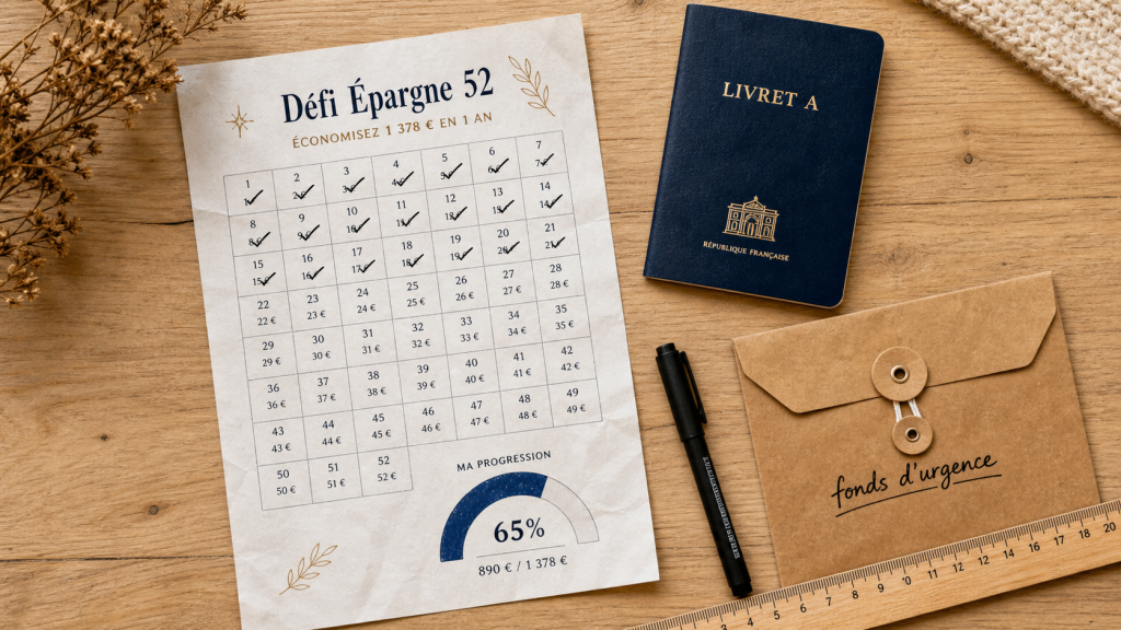 Défi épargne à imprimer : 3 méthodes concrètes pour économiser 1000€