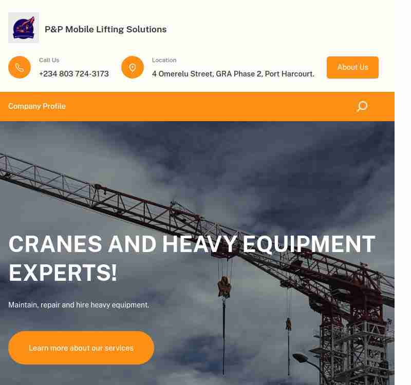 P and P Mobile Lifting Solutions