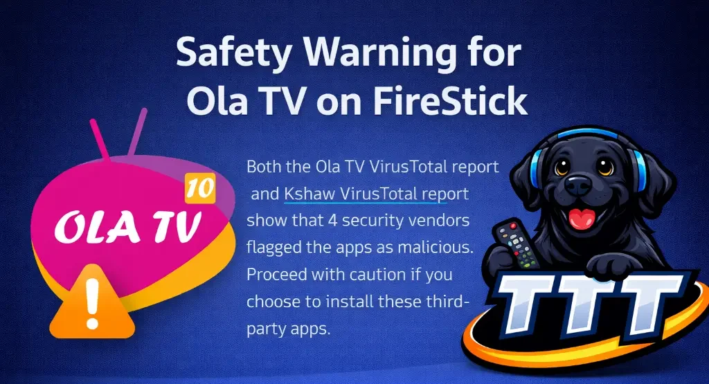 ola tv on firestick