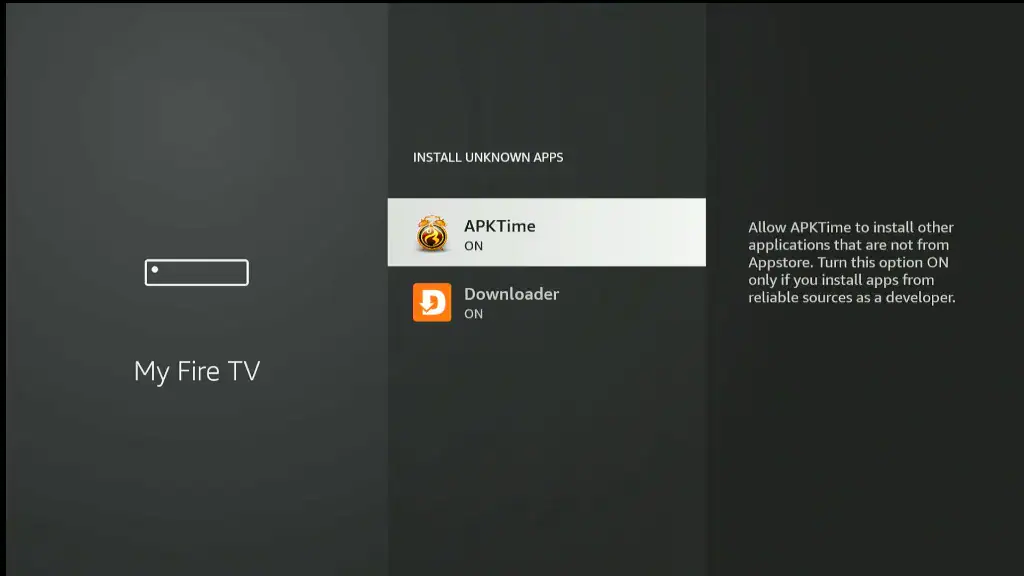 enable apktime
