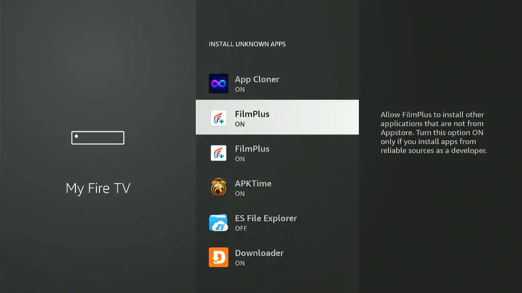 enable filmplus