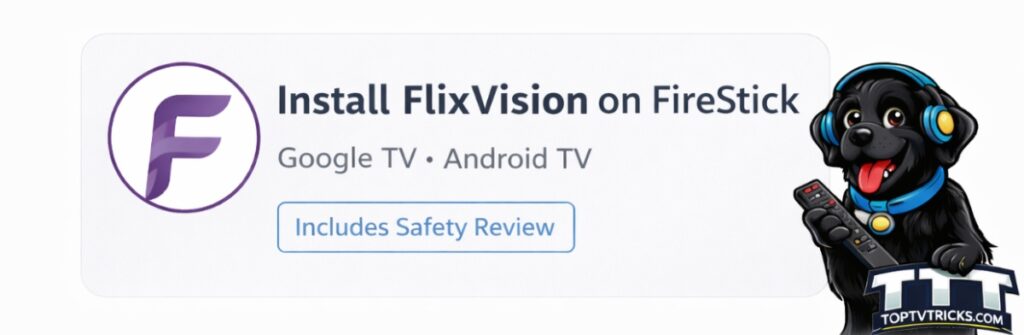 how to install flix vision