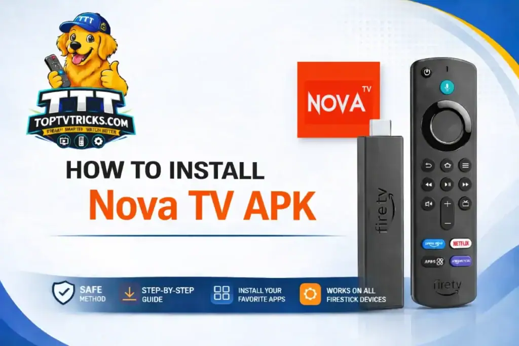 how to install nova tv apk