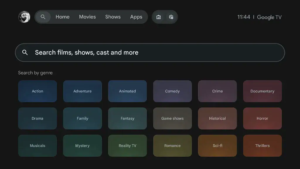 search text box