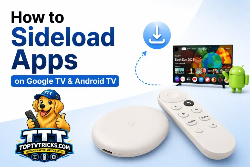 how to sideload apps on google tv and android tv
