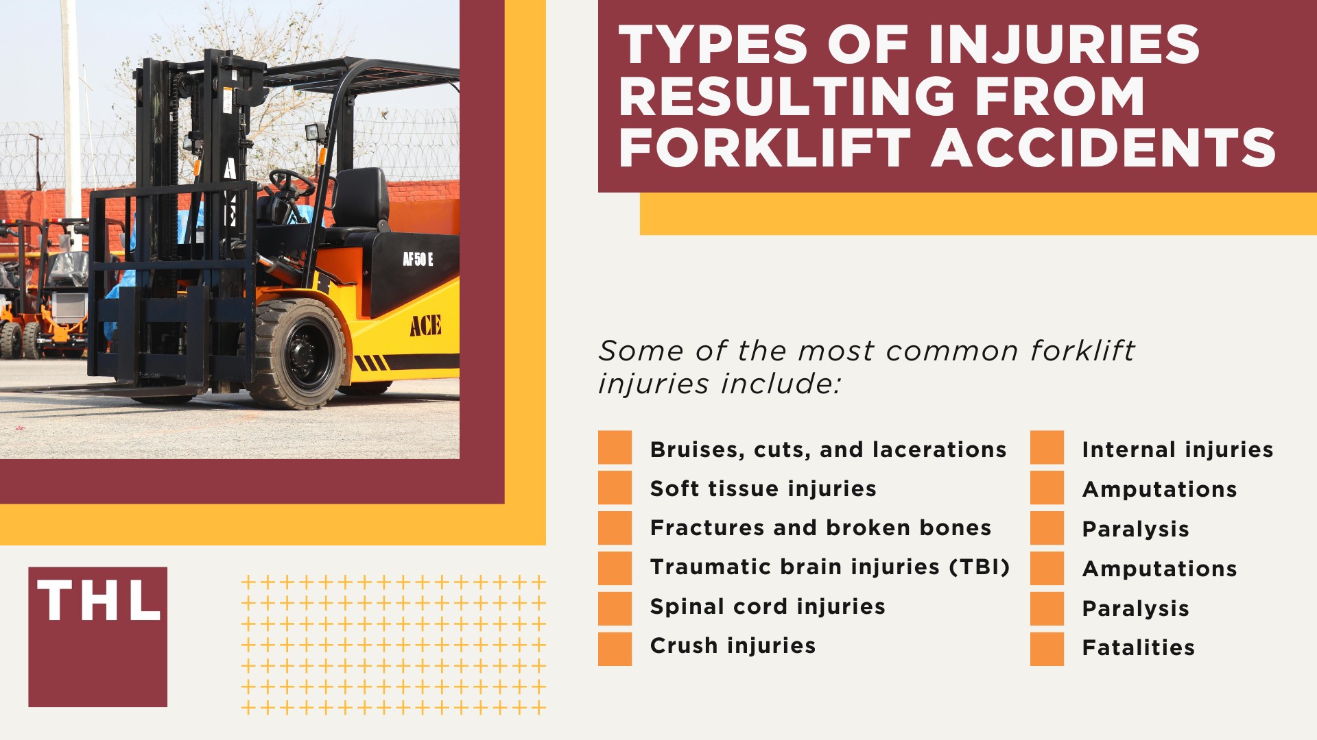 Types of Injuries Resulting From Forklift Accidents