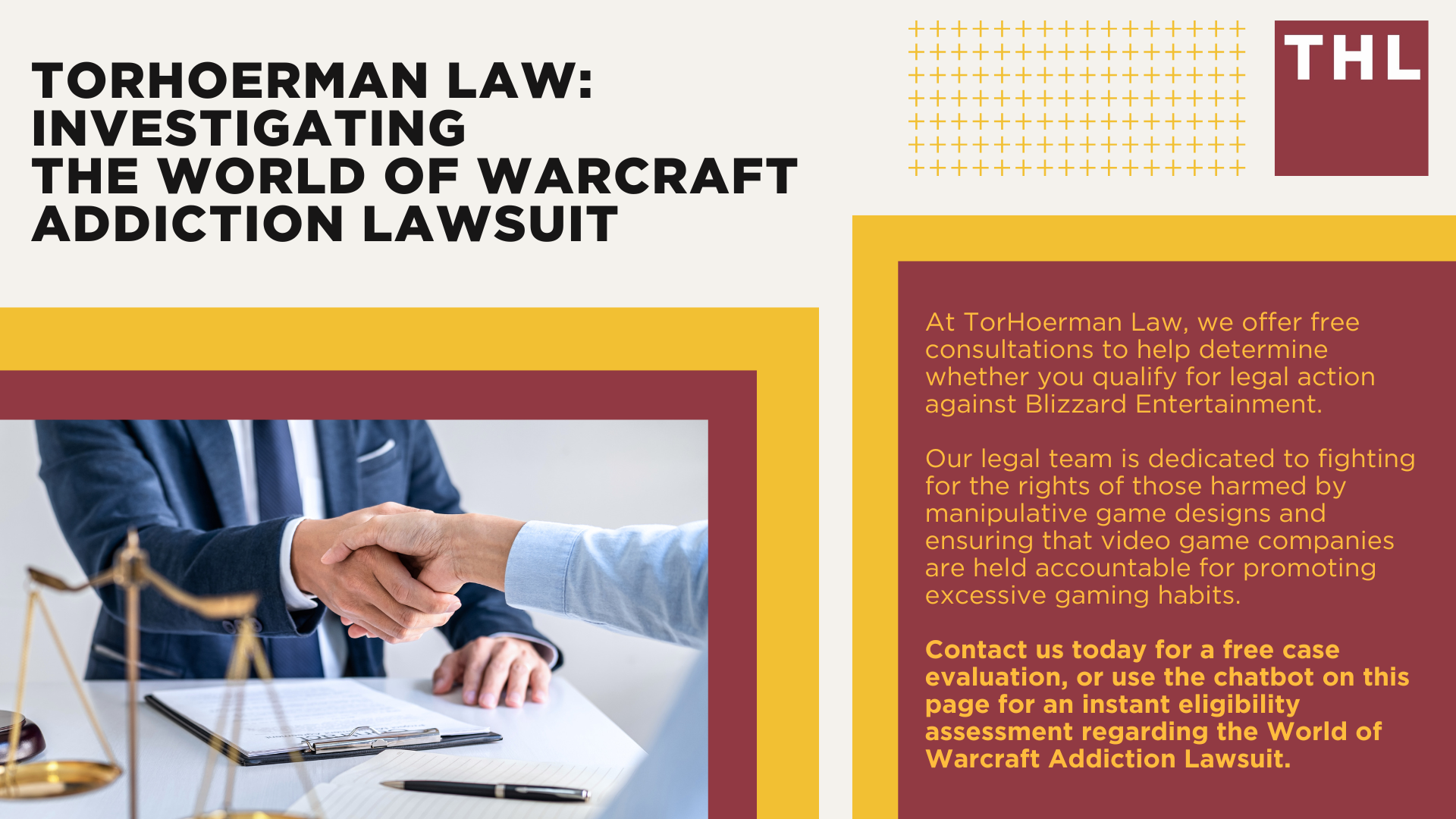 What is World of Warcraft; The Basis of Legal Claims Against Blizzard Entertainment; Excessive Gaming and Responsibilities of Gaming Companies; Mental Health Effects of Video Game Addiction; Physical Health Effects of Video Game Addiction; Long-term Effects and Consequences of Video Game Addiction; Do You Qualify for the World of Warcraft Addiction Lawsuit; Gathering Evidence for a Video Game Addiction Lawsuit; Damages in a Video Game Addiction Lawsuit; TorHoerman Law_ Investigating the World of Warcraft Addiction Lawsuit