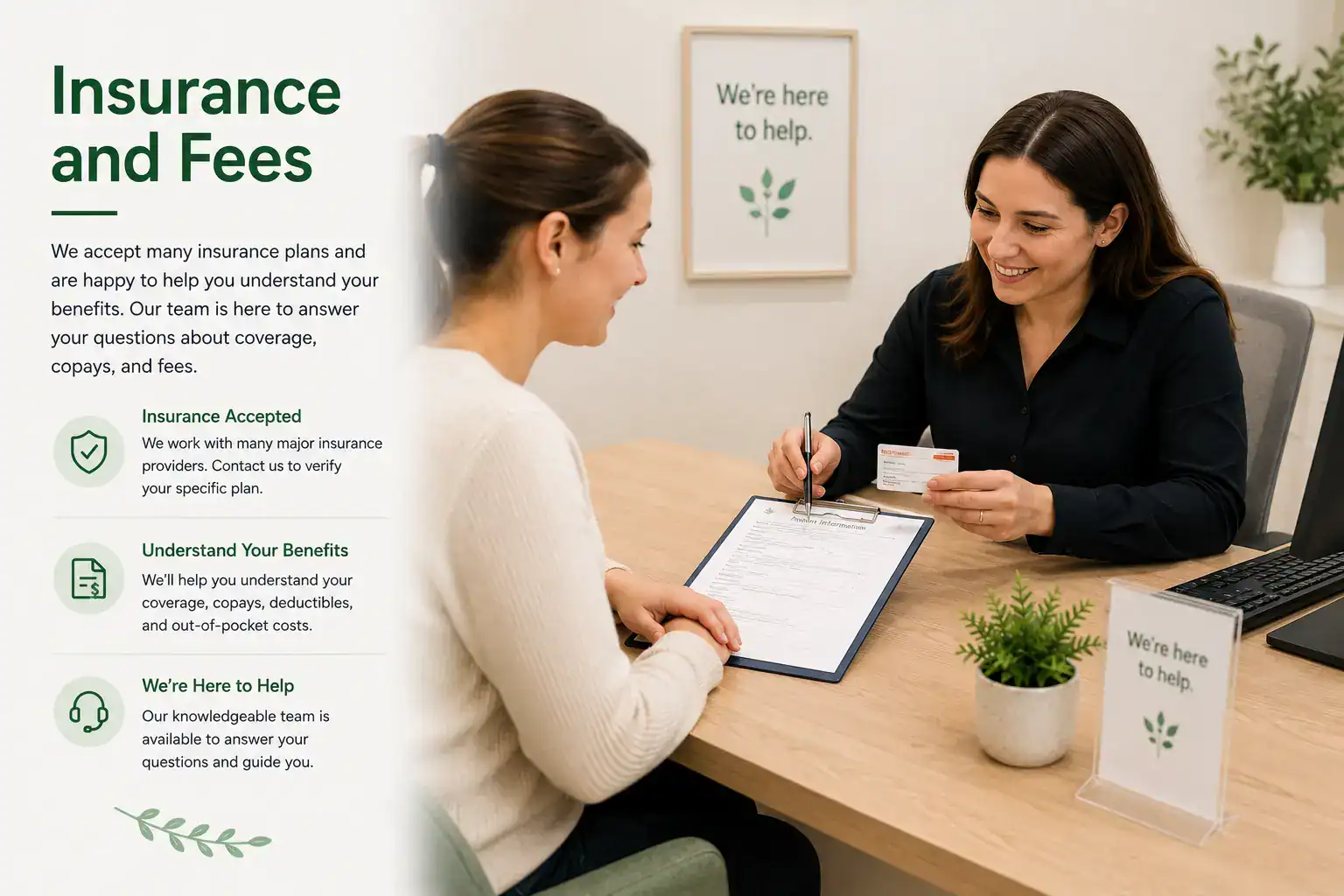 Insurance and Fees