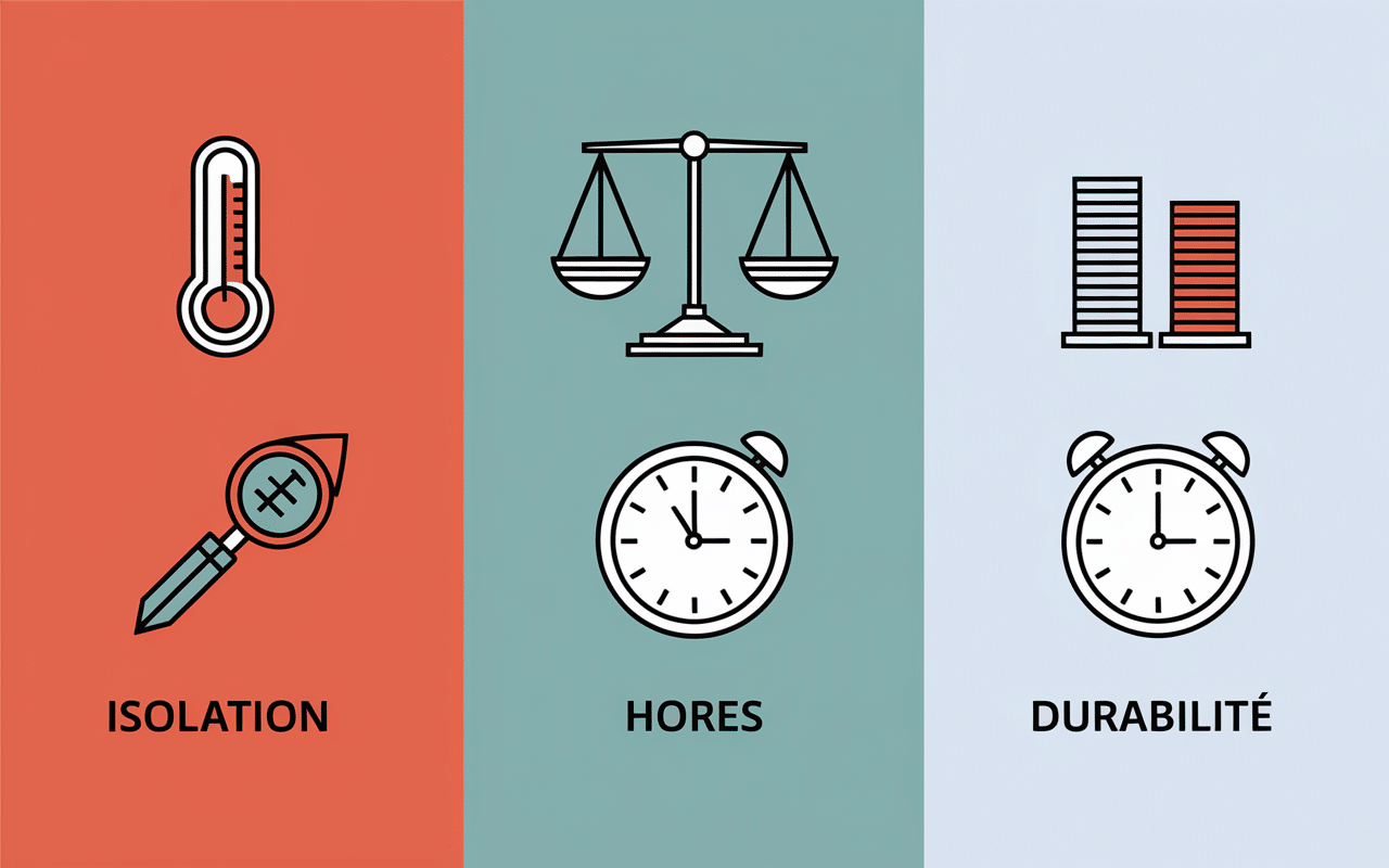 Comparatif briques pavés parpaings