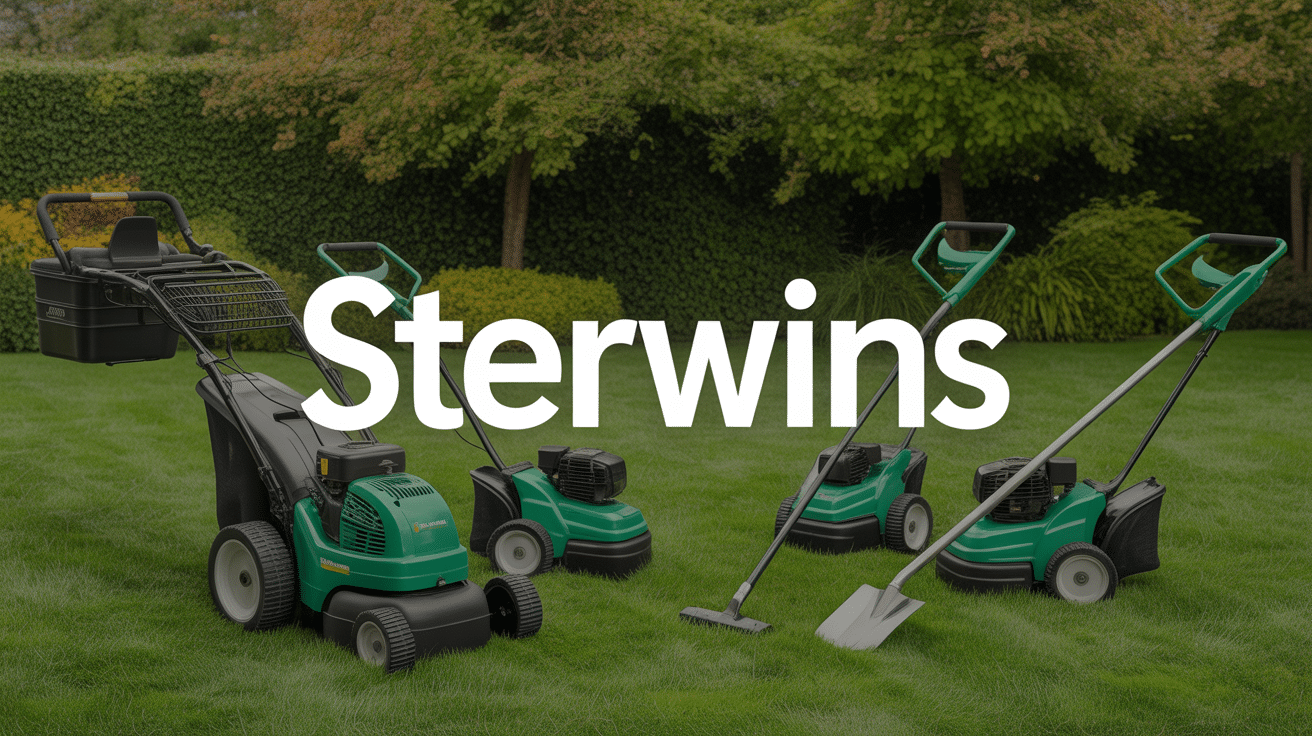 Collection d'outils de jardinage motorisés Sterwins