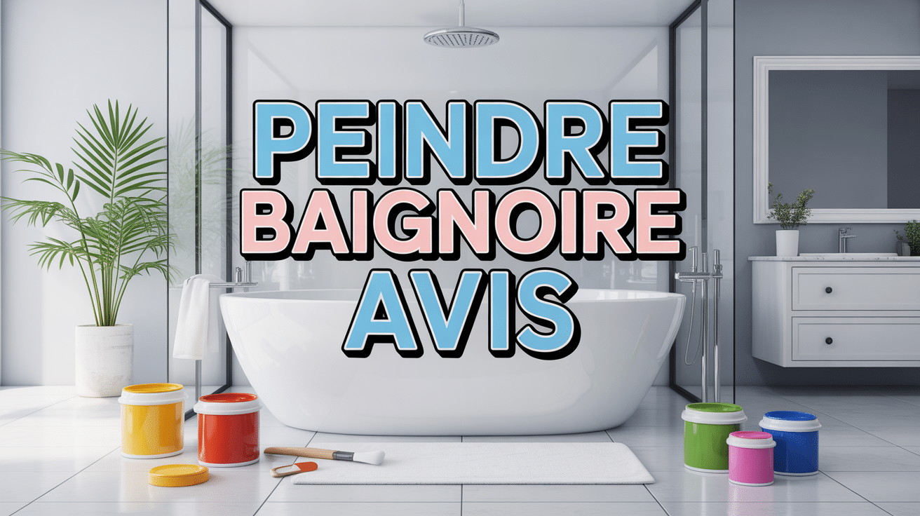 Peindre baignoire avis, baignoire moderne avec peinture