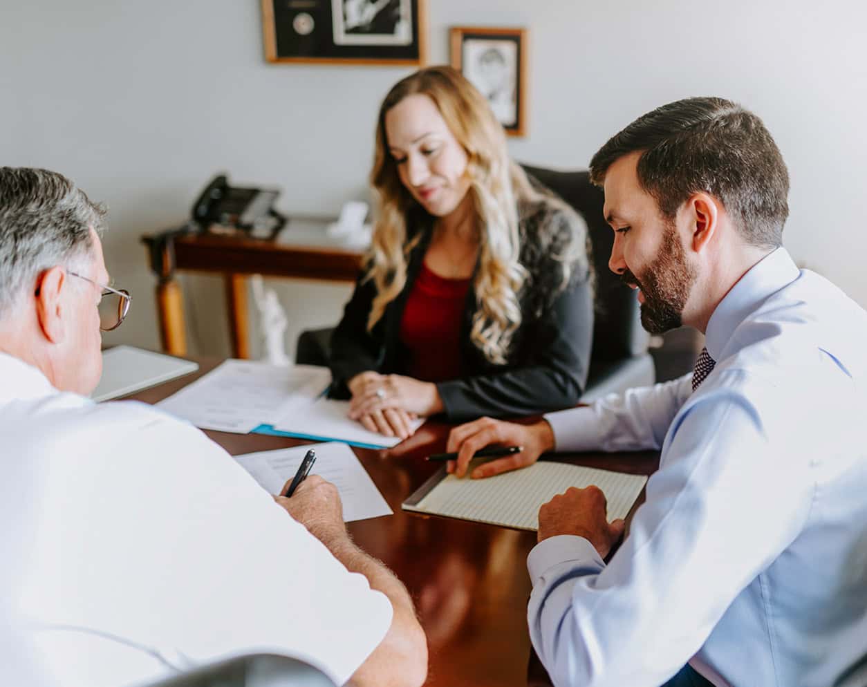 Professional legal consultation at The Tuley Law Office with experienced attorneys. Focused on personal injury, estate planning, and family law services in a welcoming office setting.