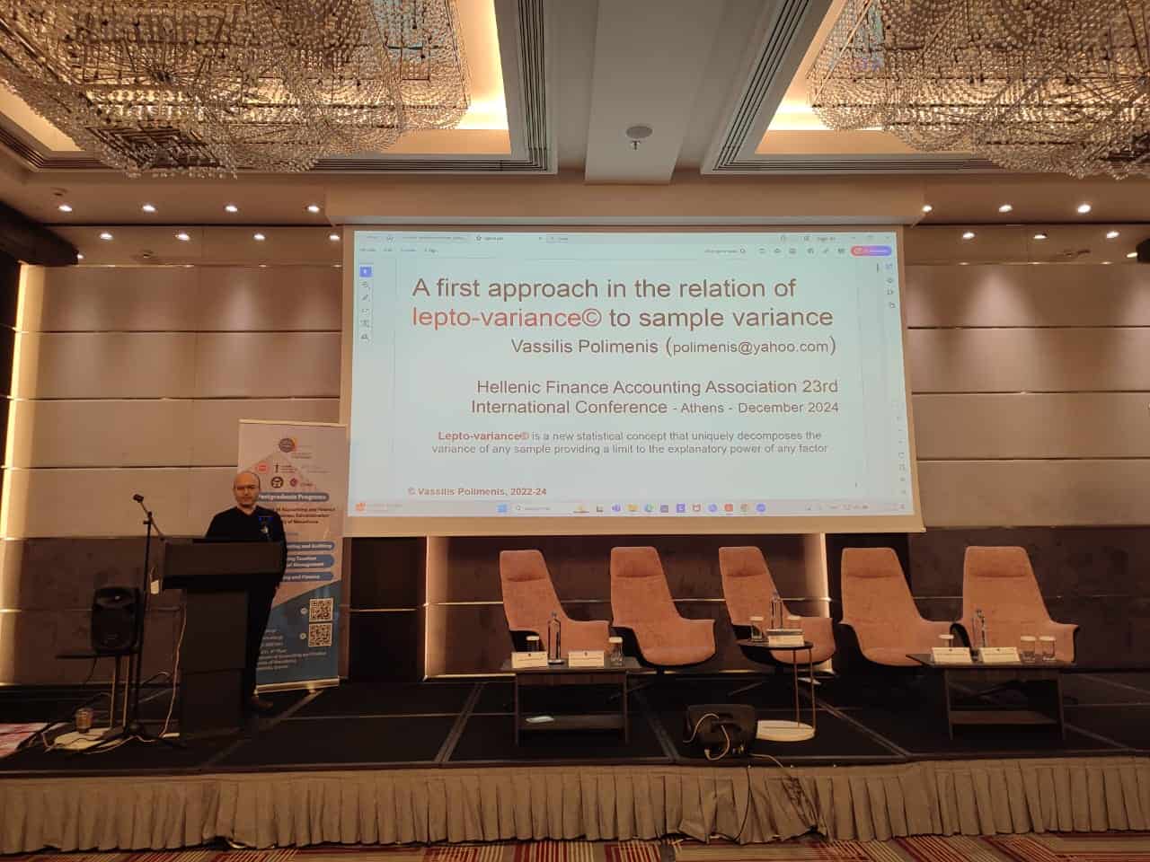 Ομιλία του Βασίλη Πολυμένη εξώφυλλο ειδήσεων hfaa 2025