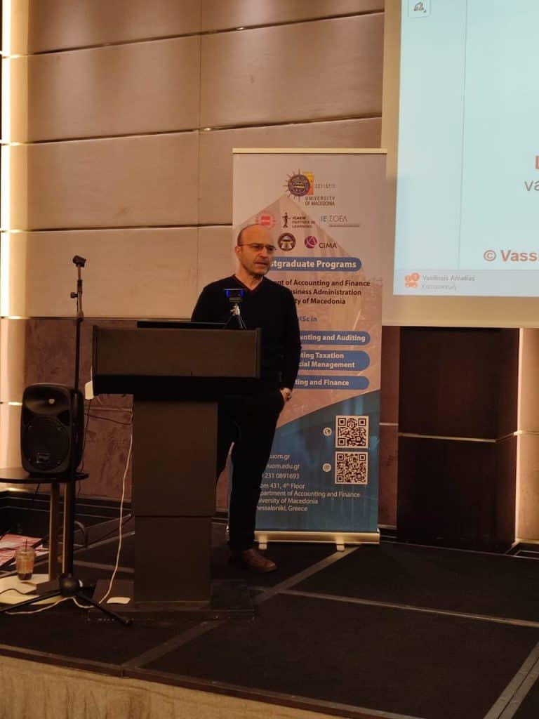 Ομιλία του Βασίλη Πολυμένη hfaa 2025 news photo 2