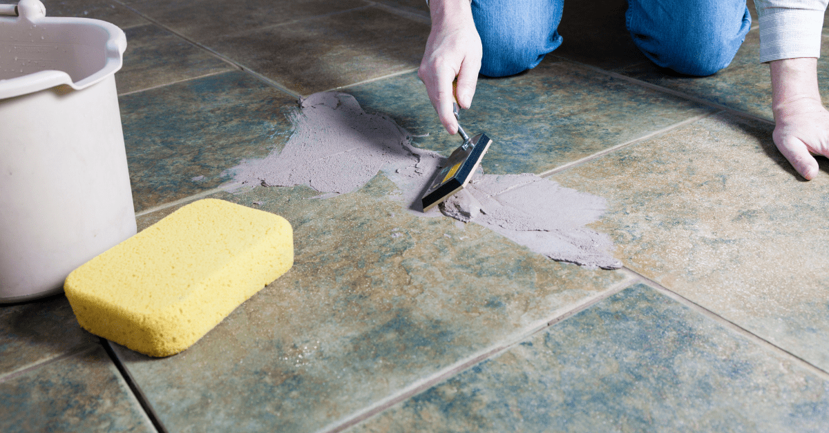 patching tile grout - Upstairs Downstairs Cleaning Service patching tile grout