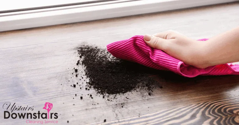 clean window sills