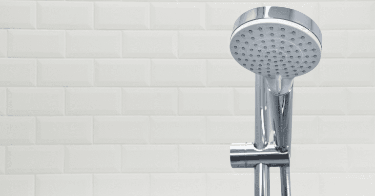 clean shower head