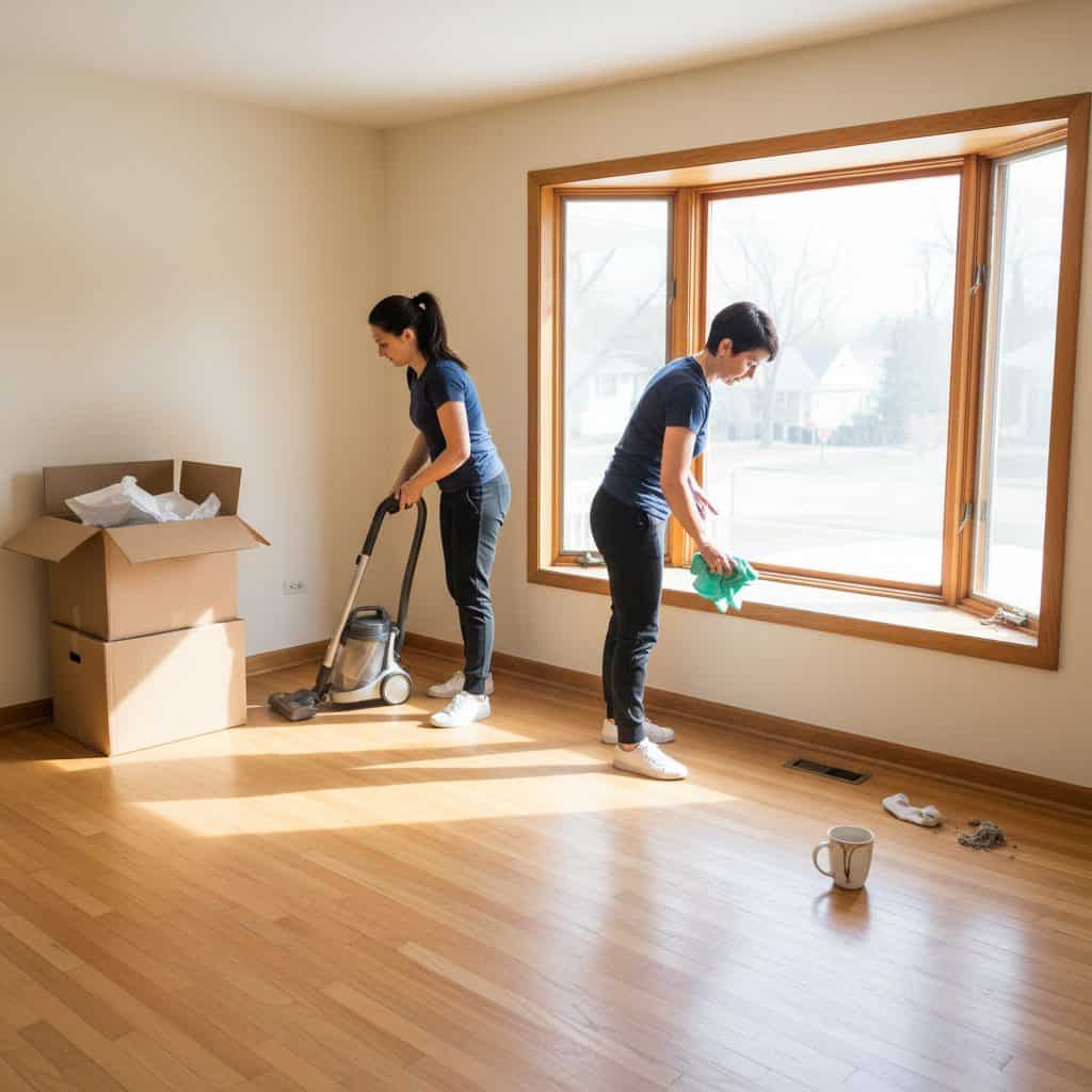 Moving Cleaning - Upstairs Downstairs Cleaning Service Moving Cleaning