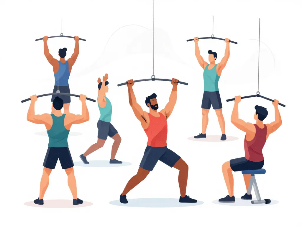 exercices complets poulie musculation