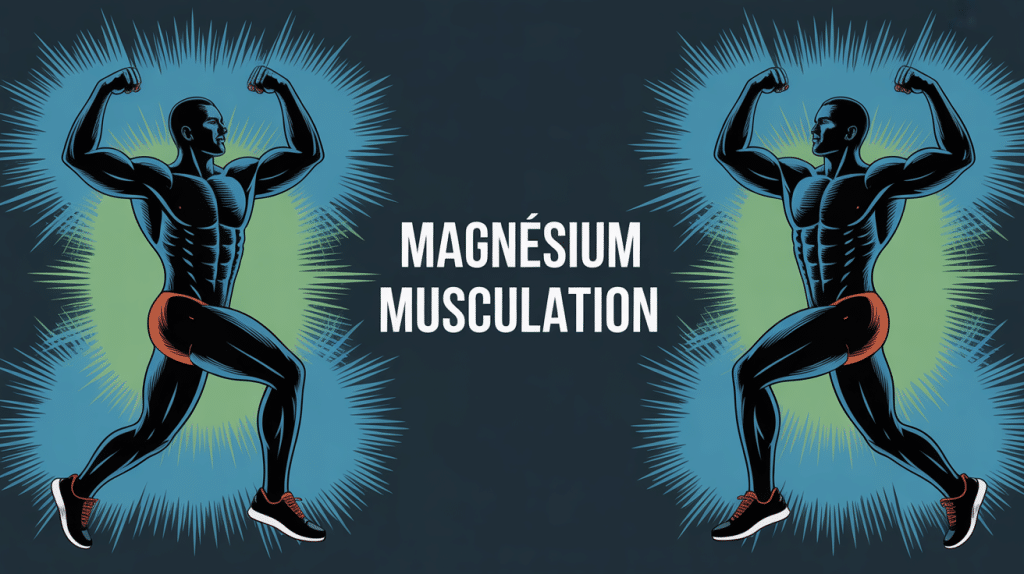 illustration magnésium musculation contraction récupération