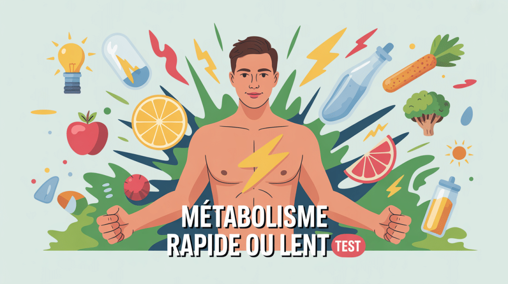 métabolisme rapide ou lent test visuel énergie corps