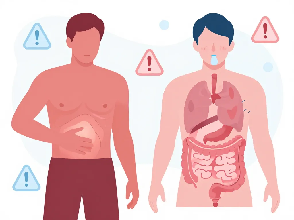 symptômes problèmes gastro-intestinaux allergie aubergine