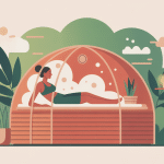 sauna dome moderne bien-être relaxation maison
