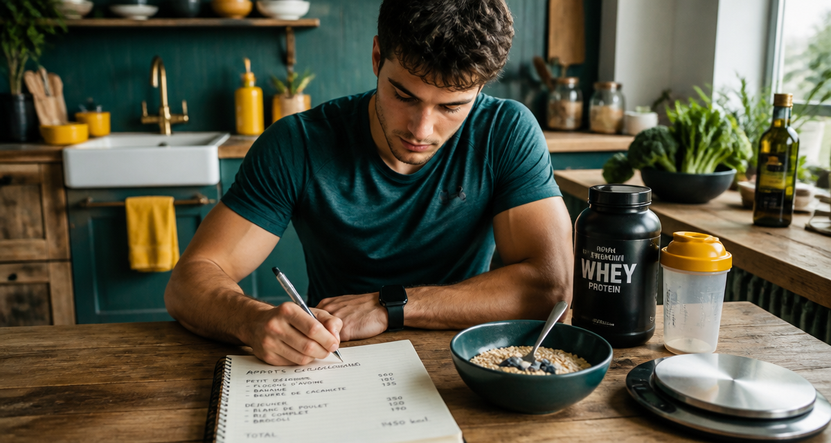 calcul calories prise de masse jeune homme carnet cuisine