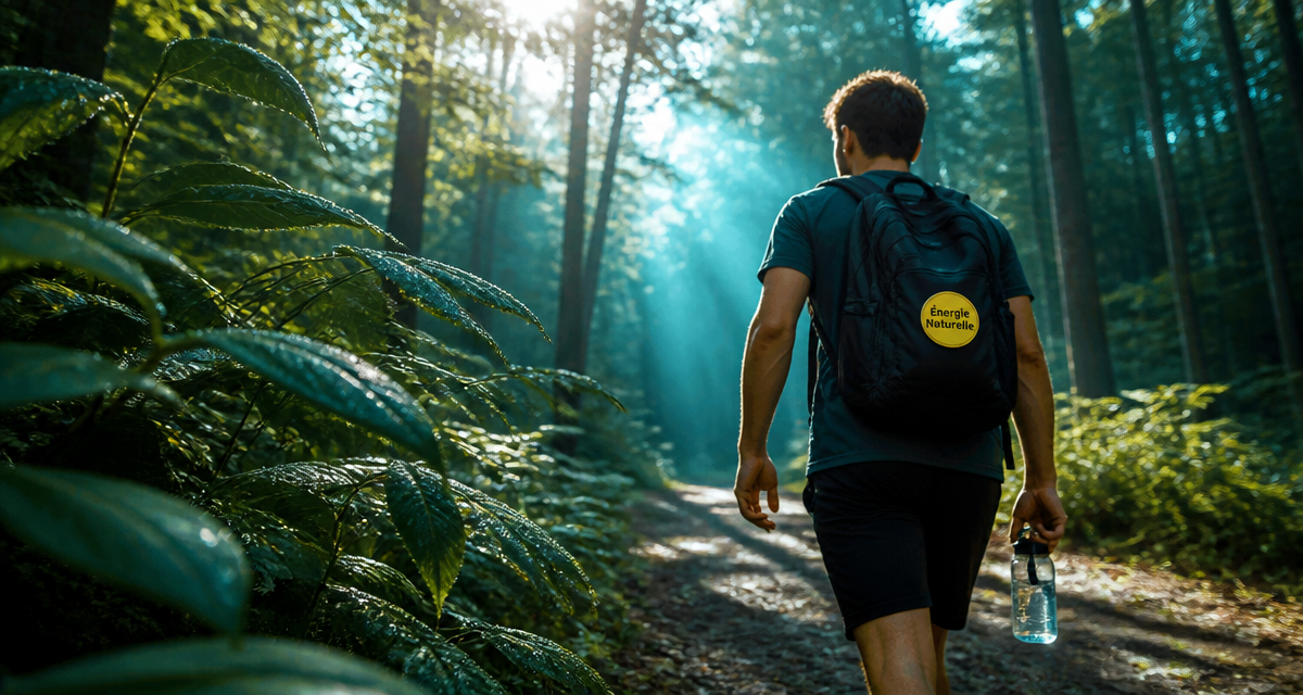 comment avoir de l energie rapidement marche en foret