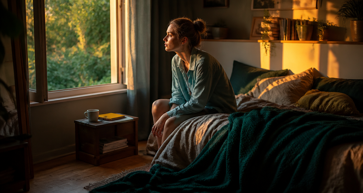 je suis fatigue mais j arrive pas a dormir personne fatiguée au bord du lit