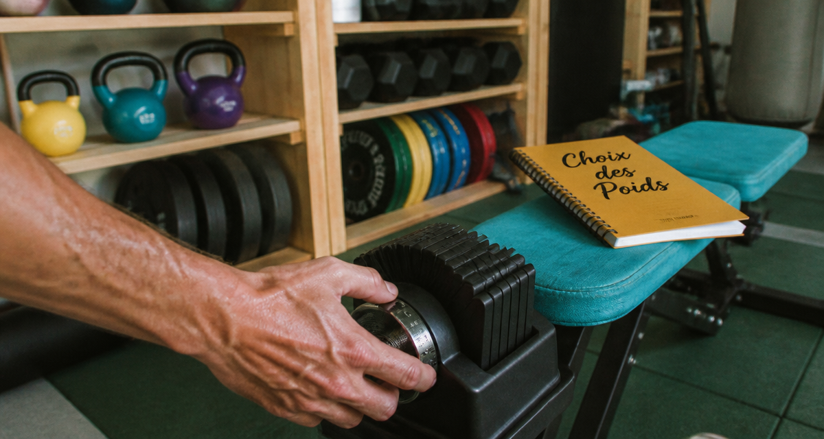 poid de muscu réglable main ajuste