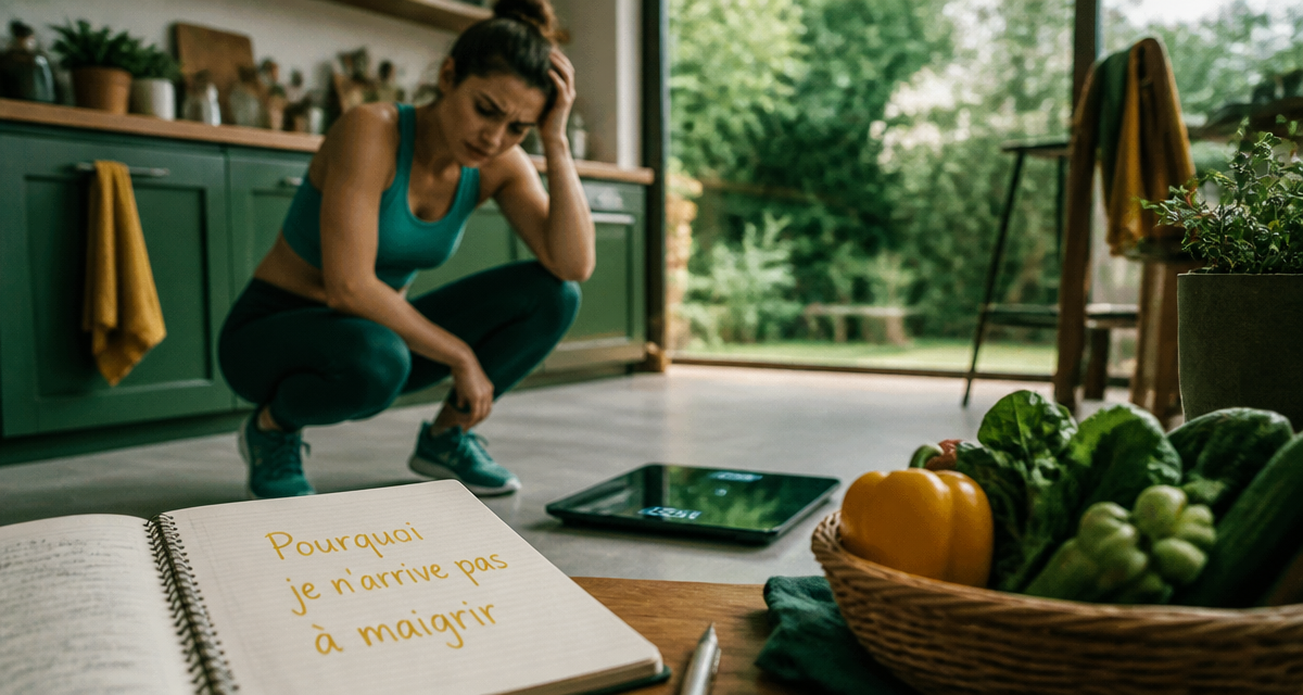 Pourquoi je n arrive pas a maigrir femme balance carnet