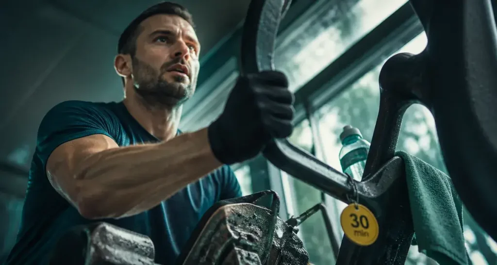 30 minutes de velo elliptique par jour : brûler 450 calories