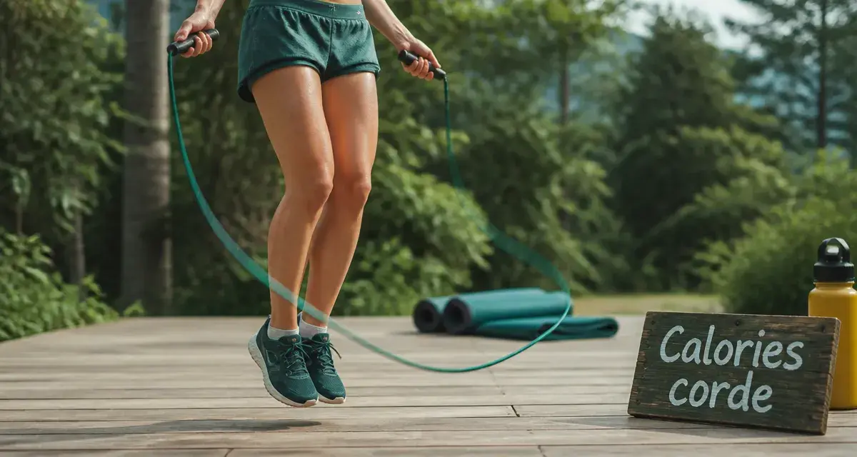 Saut a la corde et perte de poids, 725 calories par heure