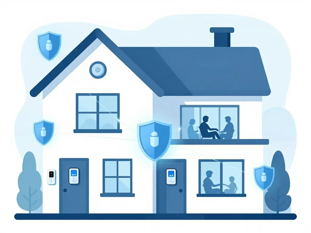alarme maison Qiara fonctionnement capteurs sécurité