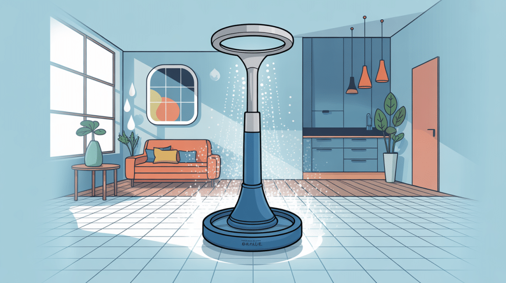 balai serpillière moderne sols brillants hygiénique