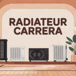 carrera radiateur différents modèles design illustration