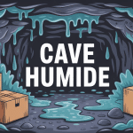 cave humide comment faire murs moisissures cartons gondolés
